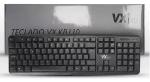 Teclado Usb Basico Preto Vxkb110 Vxpro