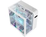 Gabinete Gamer Aquario Cyberpunk Lat Vidro Cg-w8ki Branco K-mex