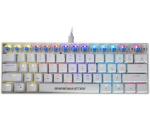 Teclado Usb Gamer Mecanico Spectra Fury Rgb Branco Kbw8 K-mex