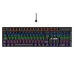 Teclado Usb Gamer Mecanico Gravity 100 Rbw Branco Fortrek