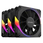 Cooler 120mm Conjunto C/3 Cooler Argb K3argbsf3rvbr Pcyes