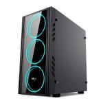 Gabinete Gamer Black Technology Mini Preto Aigo