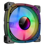 Cooler 120mm Fan Fc1310 Rgb 12cm Preto Hayom