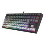 Teclado Usb Gamer Mecanico Daksa Pto/cinza Sw Marrom Redragon