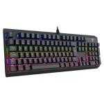 Teclado Usb Gamer Mecanico Axis Preto Rgb Swt Marron T-dagger