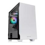 Gabinete Gamer S100tg Snow Lateral De Vidro Branco Thermaltake