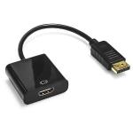 Cabo Conversor Displayport X Hdmi Femea