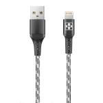 Cabo De Dados Lightning Iphone C/fibra Aramida 1m Mais Mania