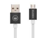 Cabo De Dados Micro Usb V8 1m 2.0a Branco Cb801 Kimaster