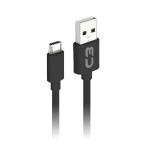 Cabo De Dados Micro Usb V8 1mt 2a Cb-m10bk Pluscable