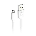 Cabo De Dados Micro Usb V8 1mt 2a Cb-m10wh Pluscable