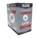 Cabo De Rede / Cftv Cat5e Evus Branco 24awg Caixa 305 Metros