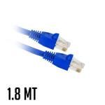 Cabo De Rede Patch Cord Cat6 1,8mt Azul Cr186 Dex