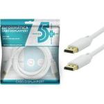 Cabo Displayport Macho 5mt Chip Sce