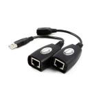 Cabo Adaptador Extensor Usb Via Rj45 Jc-1185 /jc Jc-ad-2rj45 F3