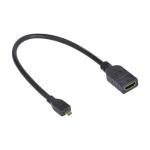 Cabo Micro Hdmi X Hdmi Femea 30cm Amchf-30 Vinik