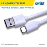 Cabo De Dados Usb 3.0 X Tipo C 1 Mt Fct3.0 Feasso