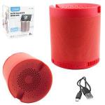 Caixa De Som Bluetooth Radio / Sd / Usb Vermelho Lt-q3 Lotus