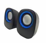 Caixa De Som Usb 5w Preta/azul Yst-1024 D-05a Tc0302