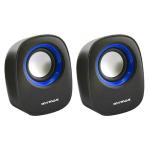 Caixa De Som Usb 6w Rms Preto/azul Spk-sp205bl Mymax