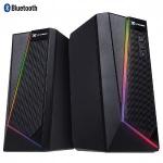 Caixa De Som Gamer Usb 2.0 Blast Rgb 10w Preto Cxblrgb10w Vinik