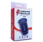 Carregador Veicular 12v Com 2 Portas Usb 2.1a Cr1202 Hayom