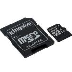 Cartao De Mem. Micro Sd 32gb Cl 10 80 Mb/s Kingston C/ Adap