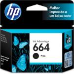 Cartucho De Tinta Hp 664 Preto F6v29ab