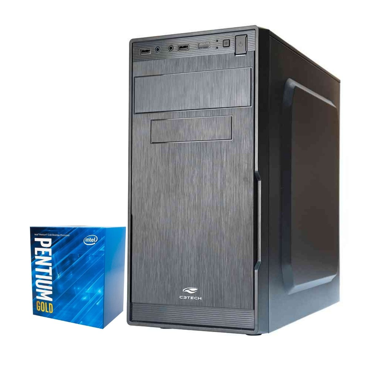 Computador Kit Intel Pentium G6400 8gb Ddr4 Ssd 480gb