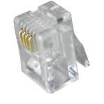 Conector Rj11 6p4c Pacote C/ 50 Un