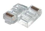 Conector Rj45 Cat6 Pacote C/ 100 Un Rj456 Dex