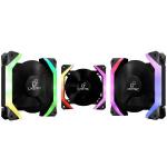 Cooler 120mm Conjunto C/4 Cooler Rgb Fantom Liketec