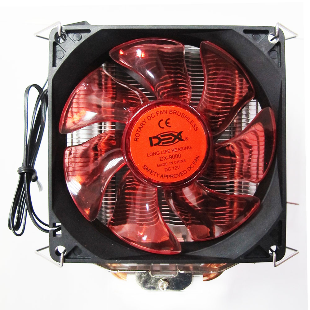 Cooler P/cpu Universal Intel/amd1 Vermelho Dx-9000 Dex