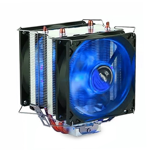 Cooler P/cpu Universal Intel/amd Duplo Azul Dx-9100d Dex
