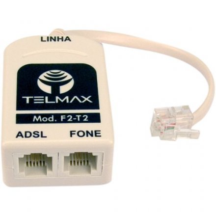Filtro De Linha Adsl F2t2 Telmax