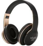 Fone Bluetooth Preto/dourado Dobravel St17