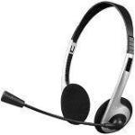 Fone Headset P2 C/microfone Prata Ph-01si C3tech