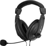 Fone Headset P2 Go Play Fm35 Preto Com Microfone Vinik