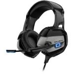 Fone Headset Gamer P2 (2x) C/ Adaptador Dn103bk-sl Pto Pta Draxen