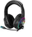 Fone Headset Gamer P2 (2x) + Usb + Adap P3 Rgb Blackfire Fortrek