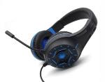Fone Headset Gamer Usb Azul/preto G314 Kom