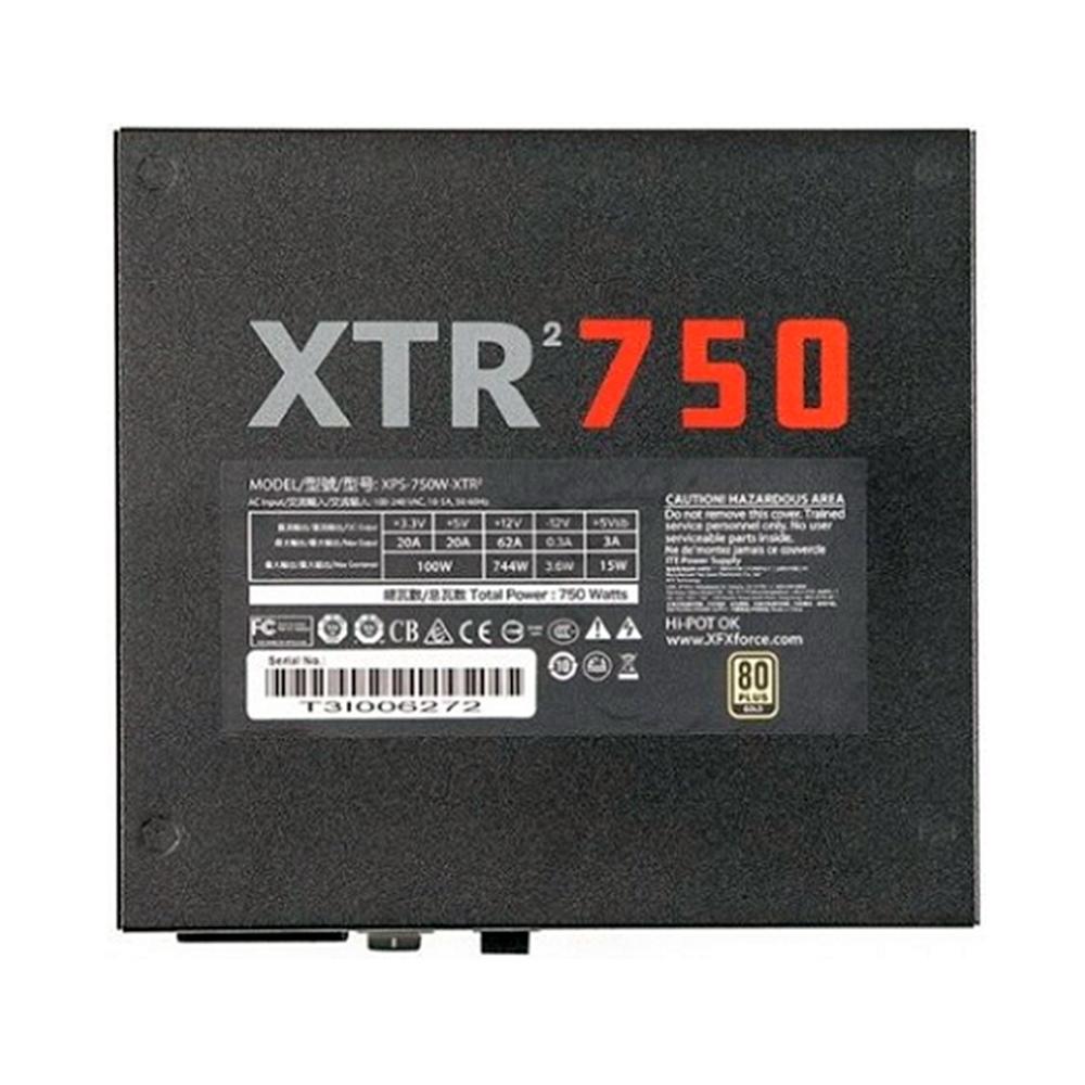 Fonte Atx 750w Xtr2 Full Modular 80plus Gold Xfx