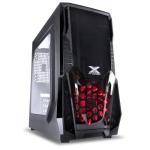 Gabinete Gamer 2b Vx Gaming Kepler 1 Fan Vermelho Vinik