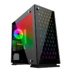 Gabinete Gamer Black H605-tb Lateral Vidro Gamemax