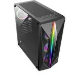 Gabinete Gamer Killer Rgb 1 Fan/front.mesh+fita Led/lat Vidro Liketec