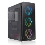 Gabinete Gamer Rutile Usb 3.0 3x Cooler Led Rgb S/ Fonte Liketec