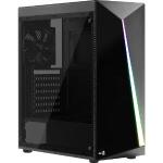 Gabinete Gamer Mid Tower Rgb Shard Preto Aerocool