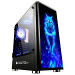 Gabinete Gamer S/ Fonte 2b Mid Tower Bg-026 Bluecase