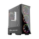 Gabinete Gamer S/ Fonte Bg-036 Preto Bluecase
