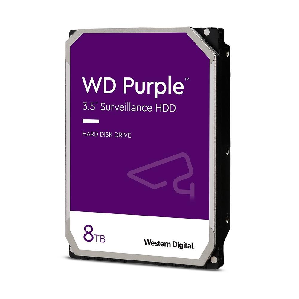 Hd Sata Iii 8000gb 8tb 7200 3.5 Western Digital Wd84purz Purple